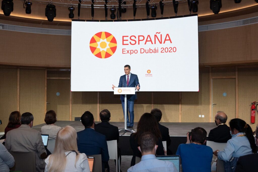 Spain's Prime Minister at Expo Dubai 2020