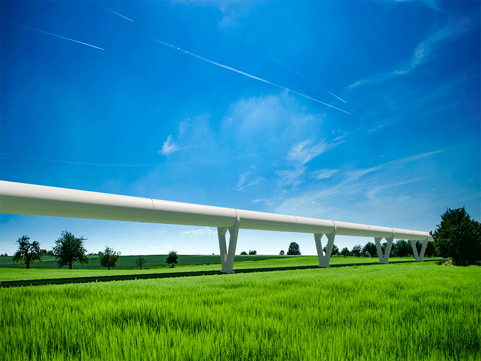 Zeleros' hyperloop system in Europe