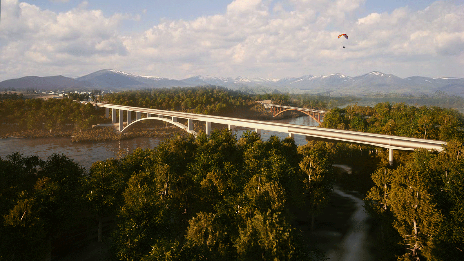 Hyperloop structure Fhecor & Zeleros