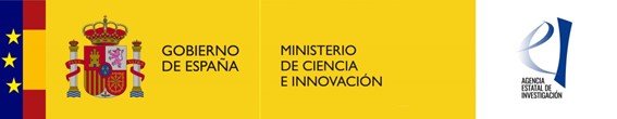 Logo Ministerio Ciencia e Innovación + Agencia estatal de Investigación EI
