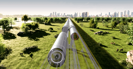Zeleros' hyperloop system