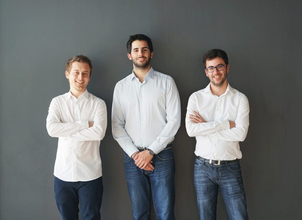 Zeleros' founders in 2016