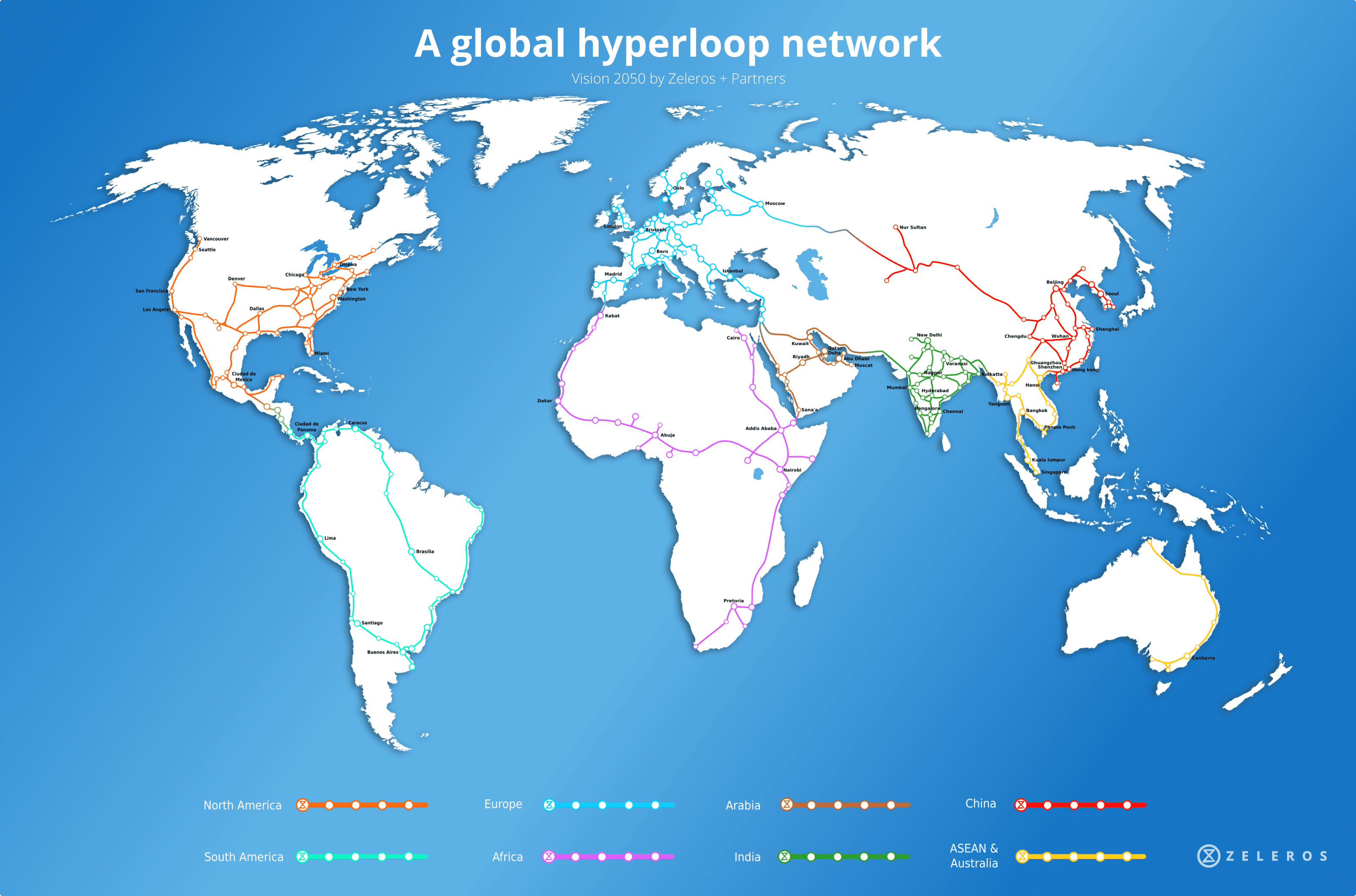 Global hyperloop Document 2050 by Zeleros & partners