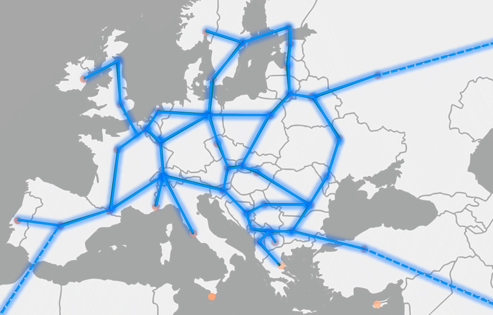 Zeleros: hyperloop routes in Europe